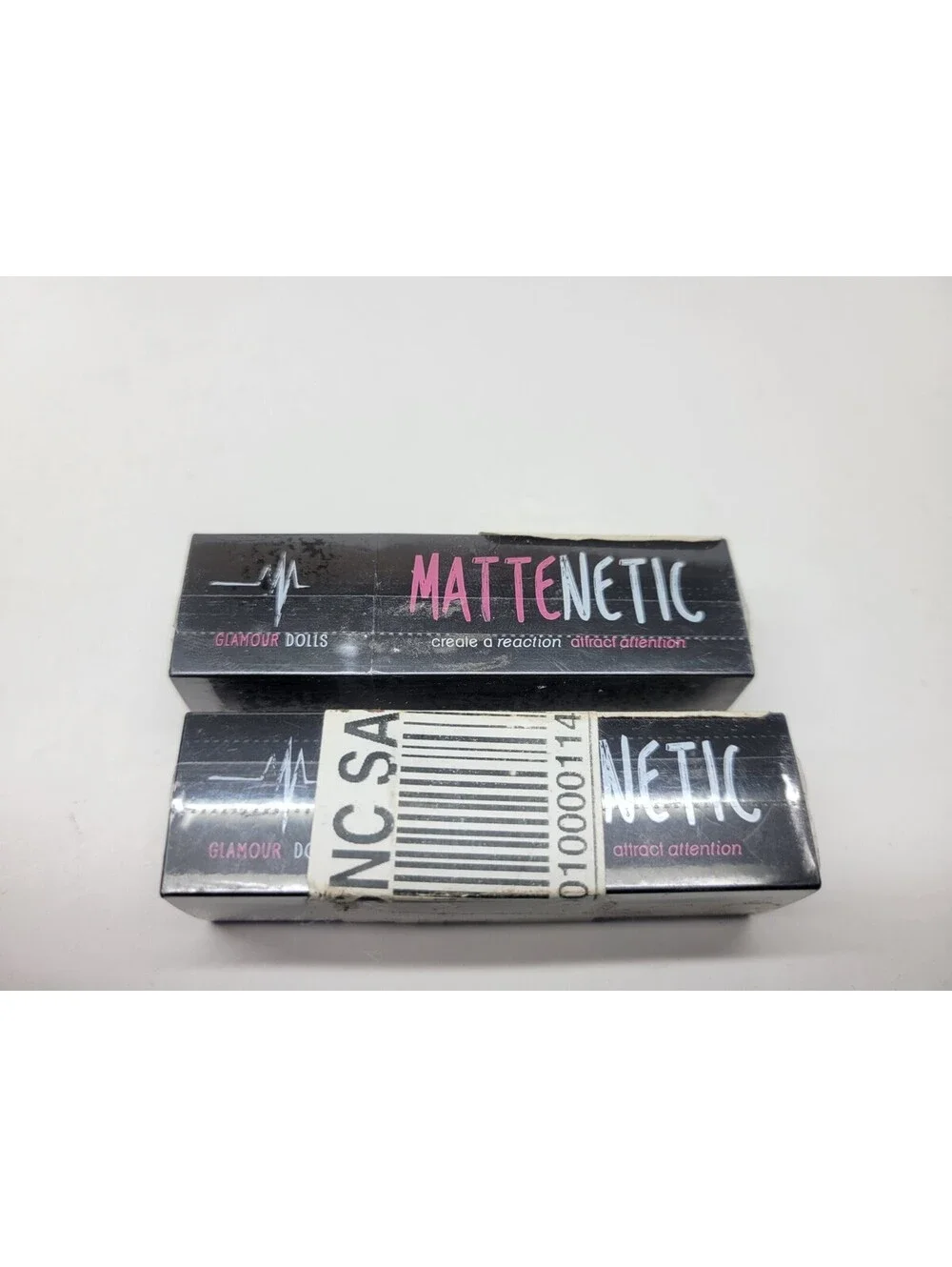 2Pc Glamour Dolls Mattenetic Lipstick IGNITE (Nude Petal) 3.75g each Sealed